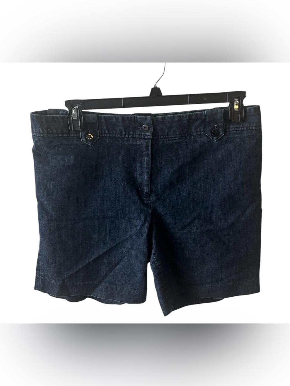 Chaus Dark Indigo Denim Jean Shorts